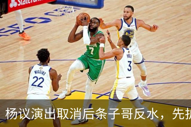 杨议演出取消后条子哥反水，先护短再打压，几十年兄弟情在流量面前说断就断
